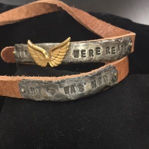 Your wings were read my heart was not bracelet